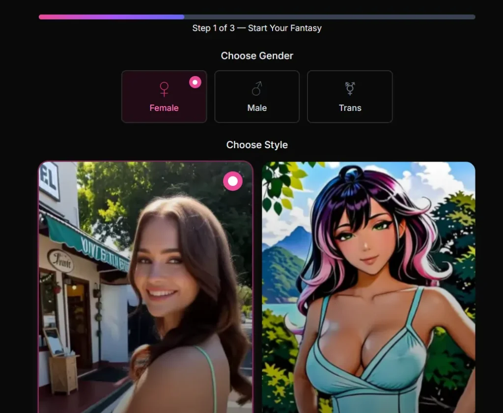 AIAllure AI Companion Creation
