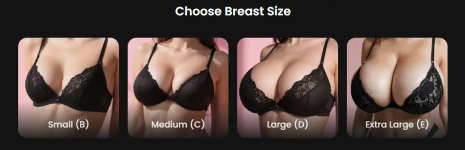 Candy AI - AI Companion Breast Size