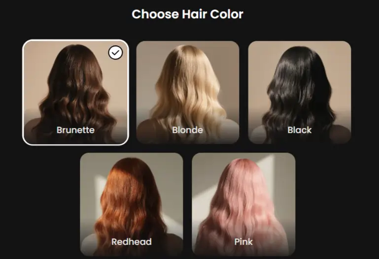 Candy AI - AI Companion Hair Color