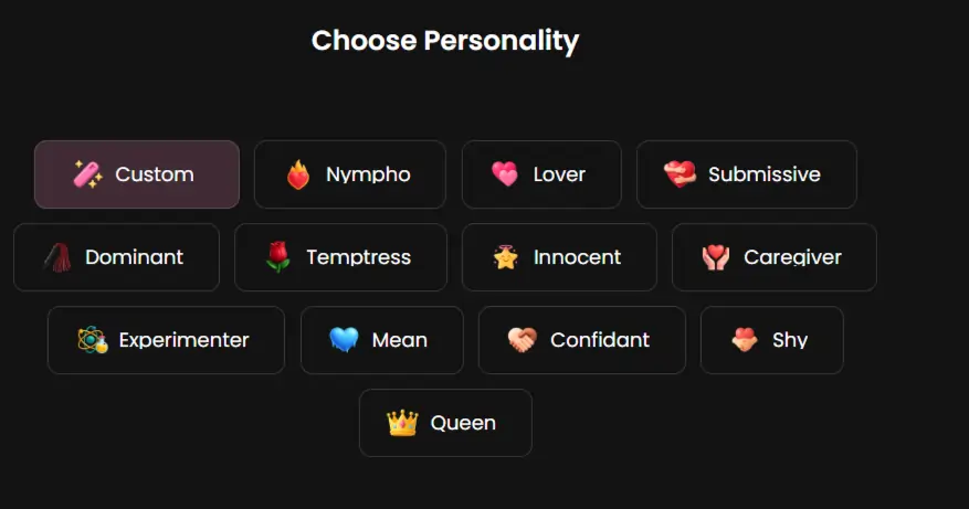 Candy AI - AI Companion Personality