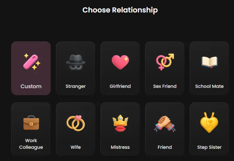 Candy AI Companion Relationship Status