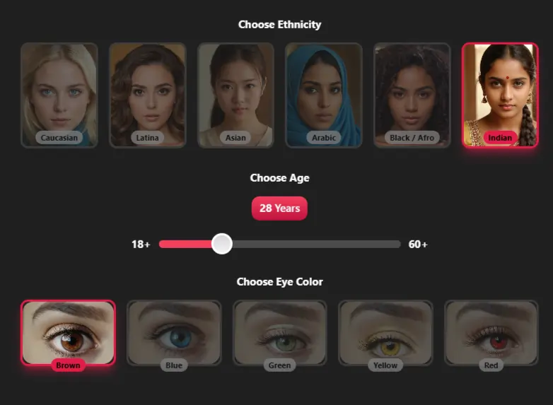 🌟 FantasyGF Review (2025) – Honest Breakdown by BestAIToolsHub 3 FantasyGF- AI Character Ethnicity and Age