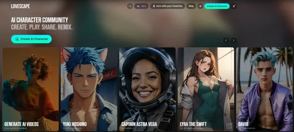 7 Best AI Girlfriend Apps 2025 | Virtual Girlfriend Chatbots for Emotional Support 6 Lovescape AI