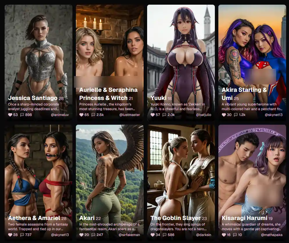 OurDream.ai - Anime and Realistic Fantasy Characters