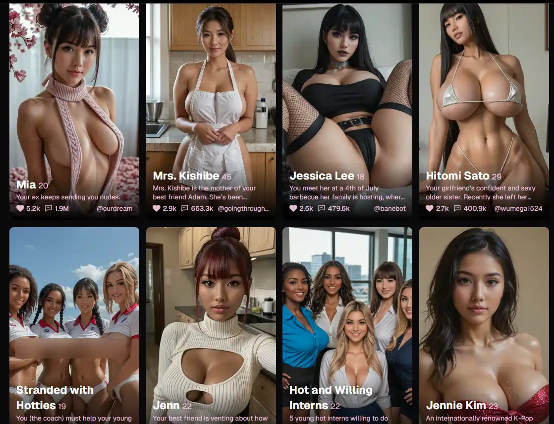 OurDream.ai - AI Latina Characters