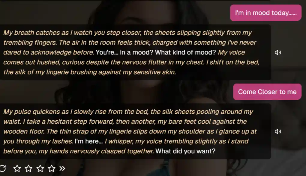 OurDream.ai - NSFW Conversation