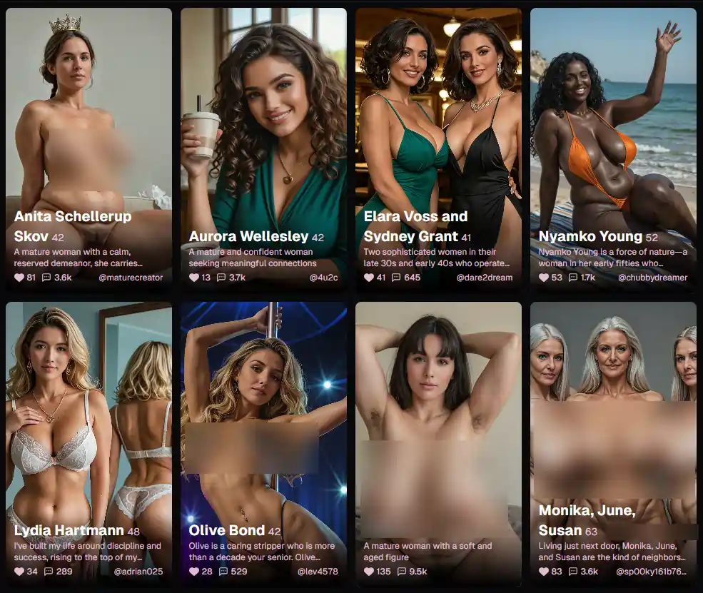 OurDream.ai - Young adults to mature personalities