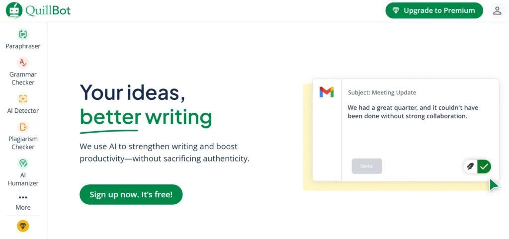 QuillBot - AI Content Generator
