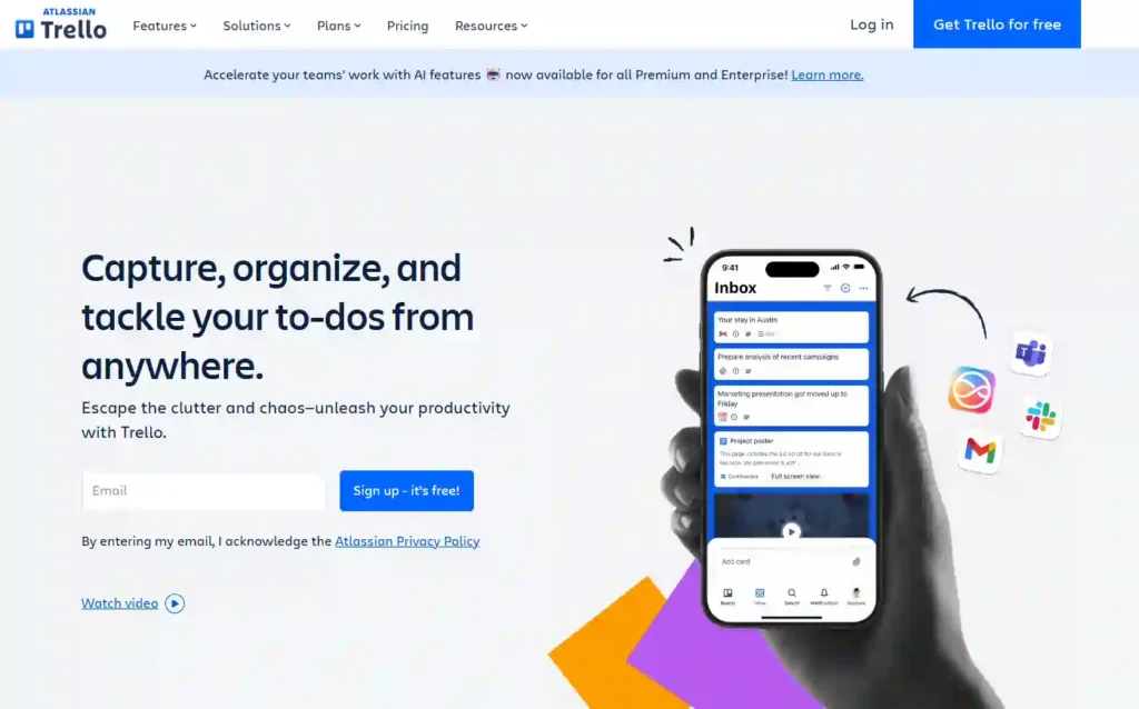 Best AI Productivity Tools in 2026 to Save Time and Boost Efficiency 9 Trello AI
