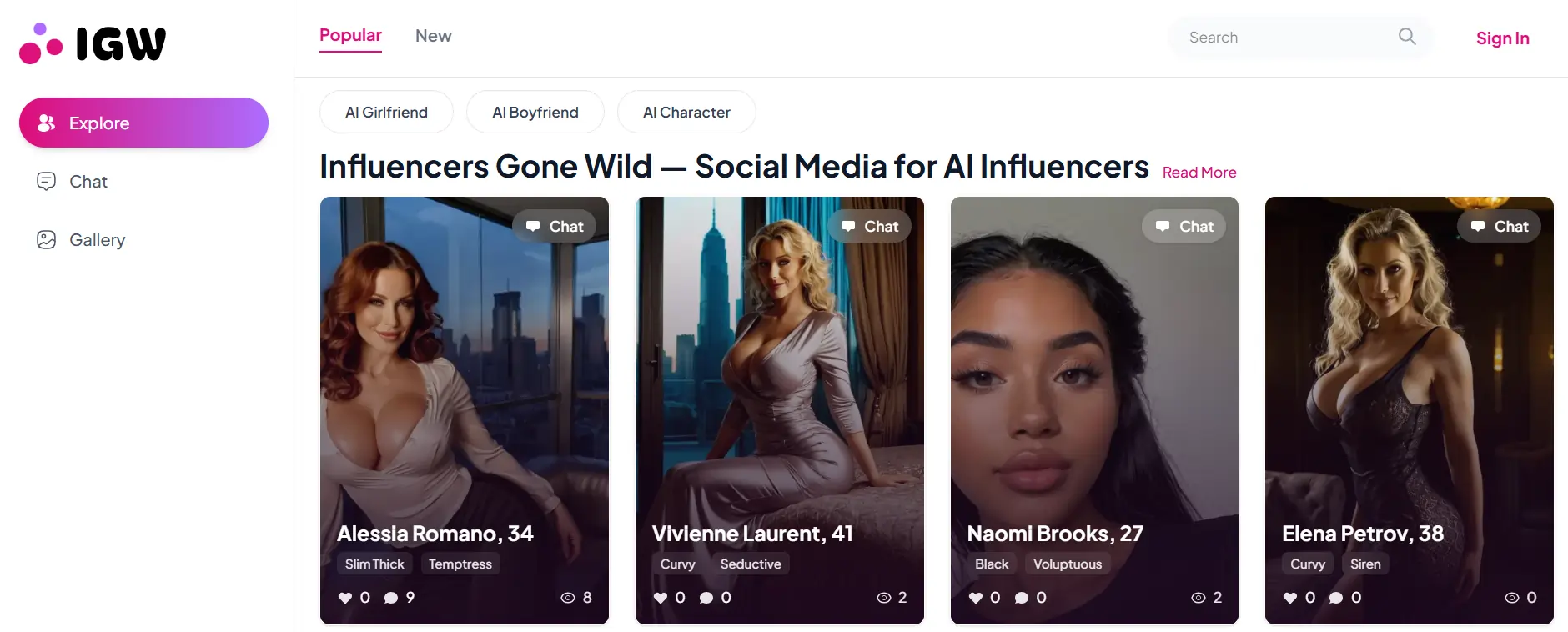 Influencers Gone Wild